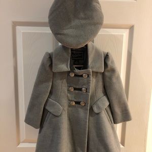 Toddler wool coat